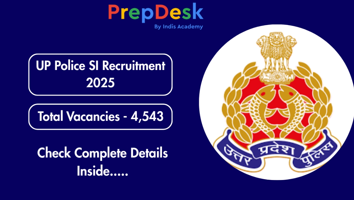 UP Police SI Recruitment 2025: Golden opportunity to achieve your dreams