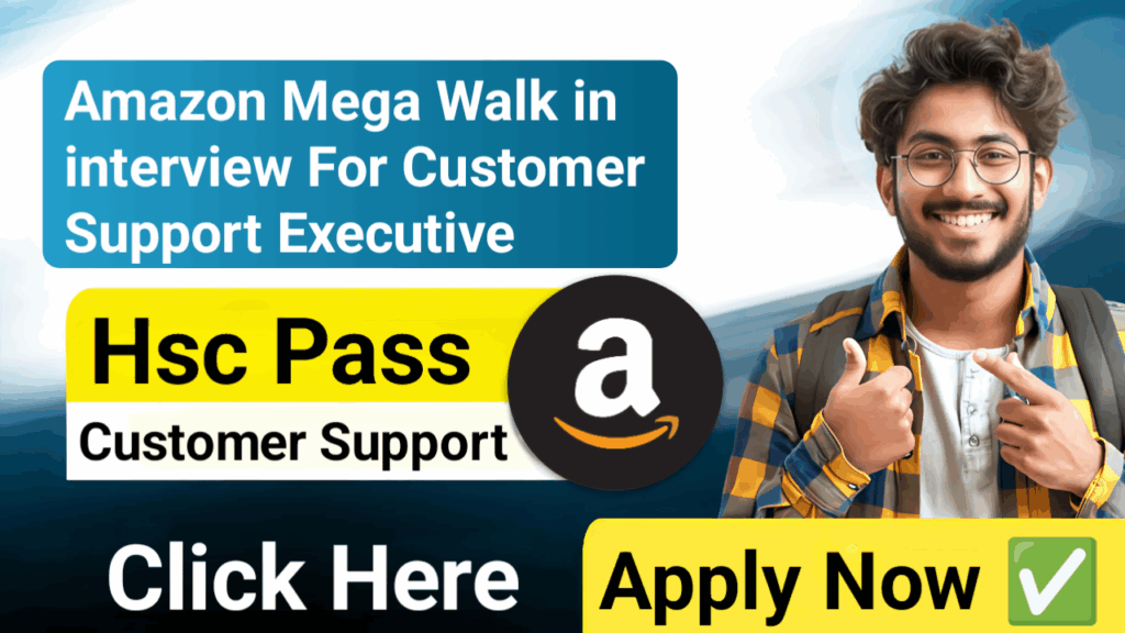 Amazon Pune Walk in interview 2025